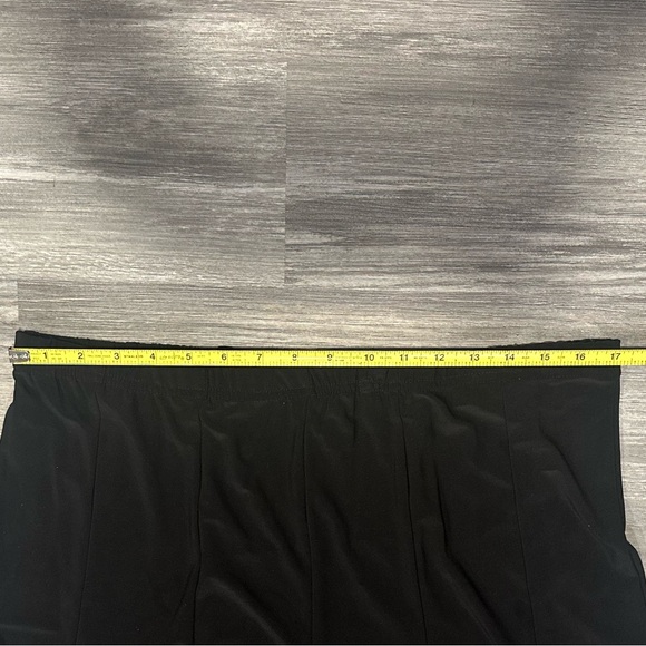 Artex Fashions Vintage Black Ruffle Skirt XL - Picture 6 of 6